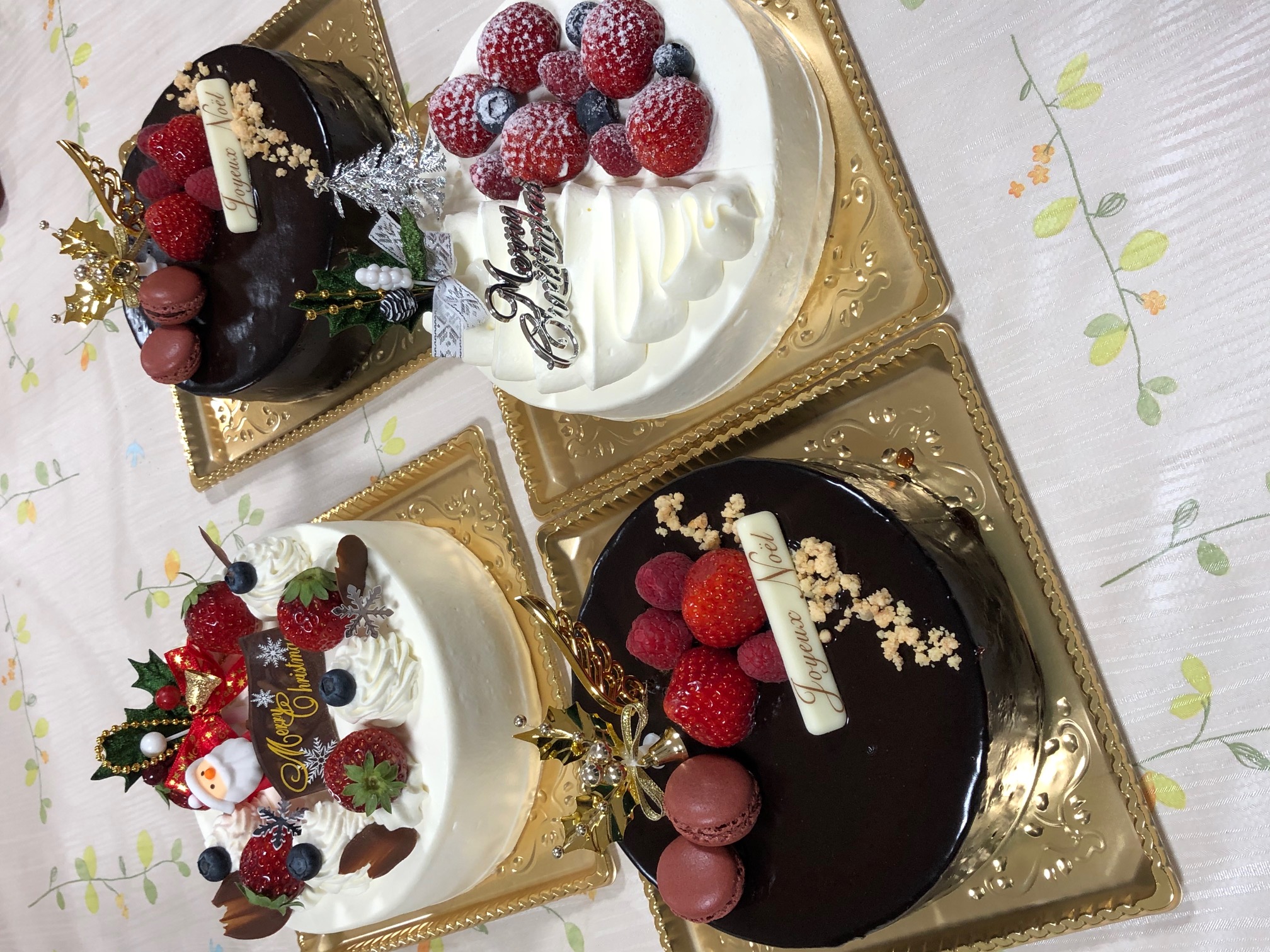 けやきクリスマス会ケーキ２ 真宗協会