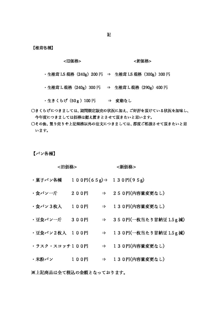 椎茸価格改定2 – コピーのサムネイル